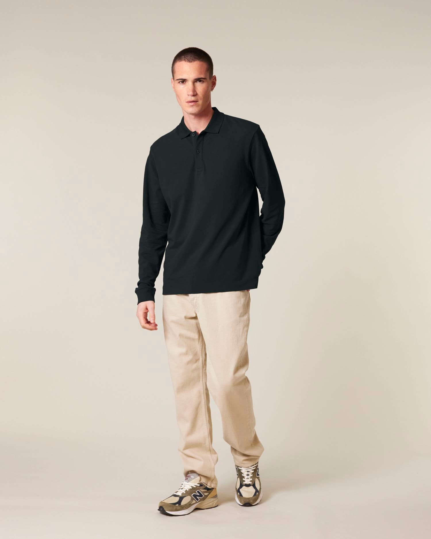 Prepster 2.0 Long Sleeve — Polos & chemises Stanley/Stella à personnaliser
